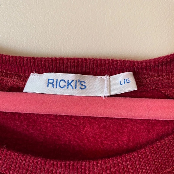 Rickis Red Pullover - Picture 2 of 12